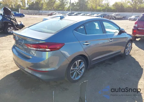 2017 Hyundai Elantra Limited z USA, uszkodzony, nr VIN KMHD84LF2HU070892